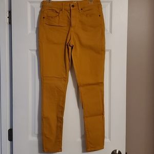 Target Mustard Yellow Jeans Universal Thread